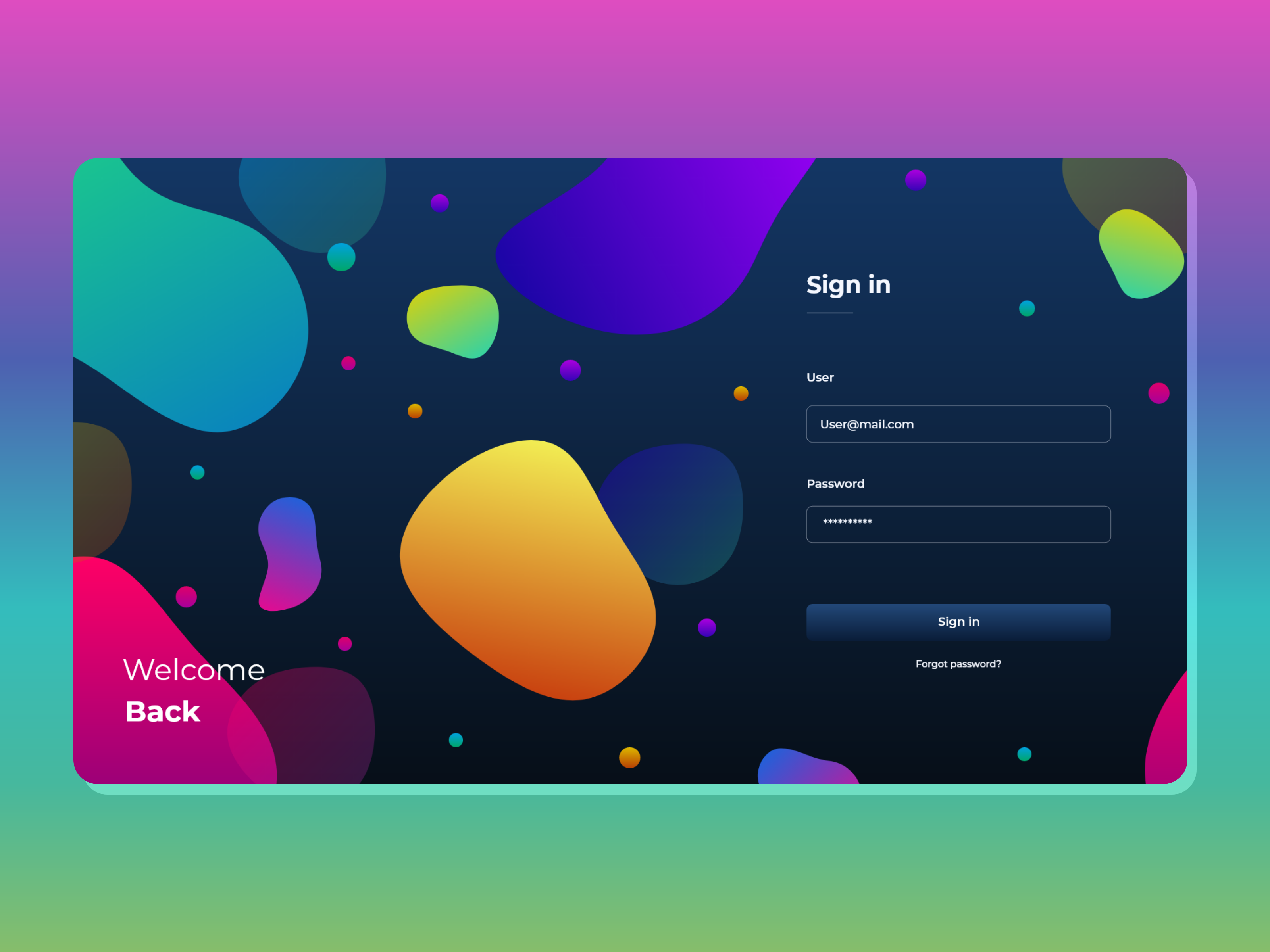Example of Mobile & Web App UI/UX Design