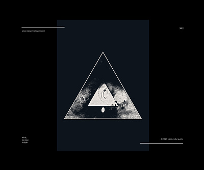 no. 342 all seeing eye composition contrast design digital minimal photoshop poster poster a day posterdesign postereveryday texture