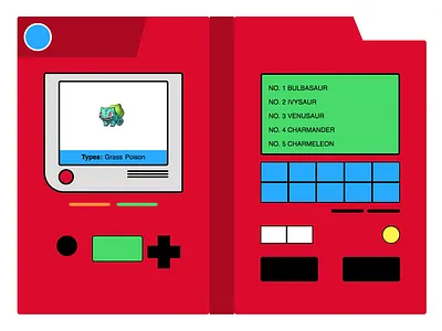 Pokedex Angular App app software ui