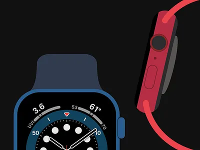 Apple Watch Series 6 Figma UI Kit apple apple watch figma figma design illustration kit minimalist mockup mockups resources ui ui kit watch