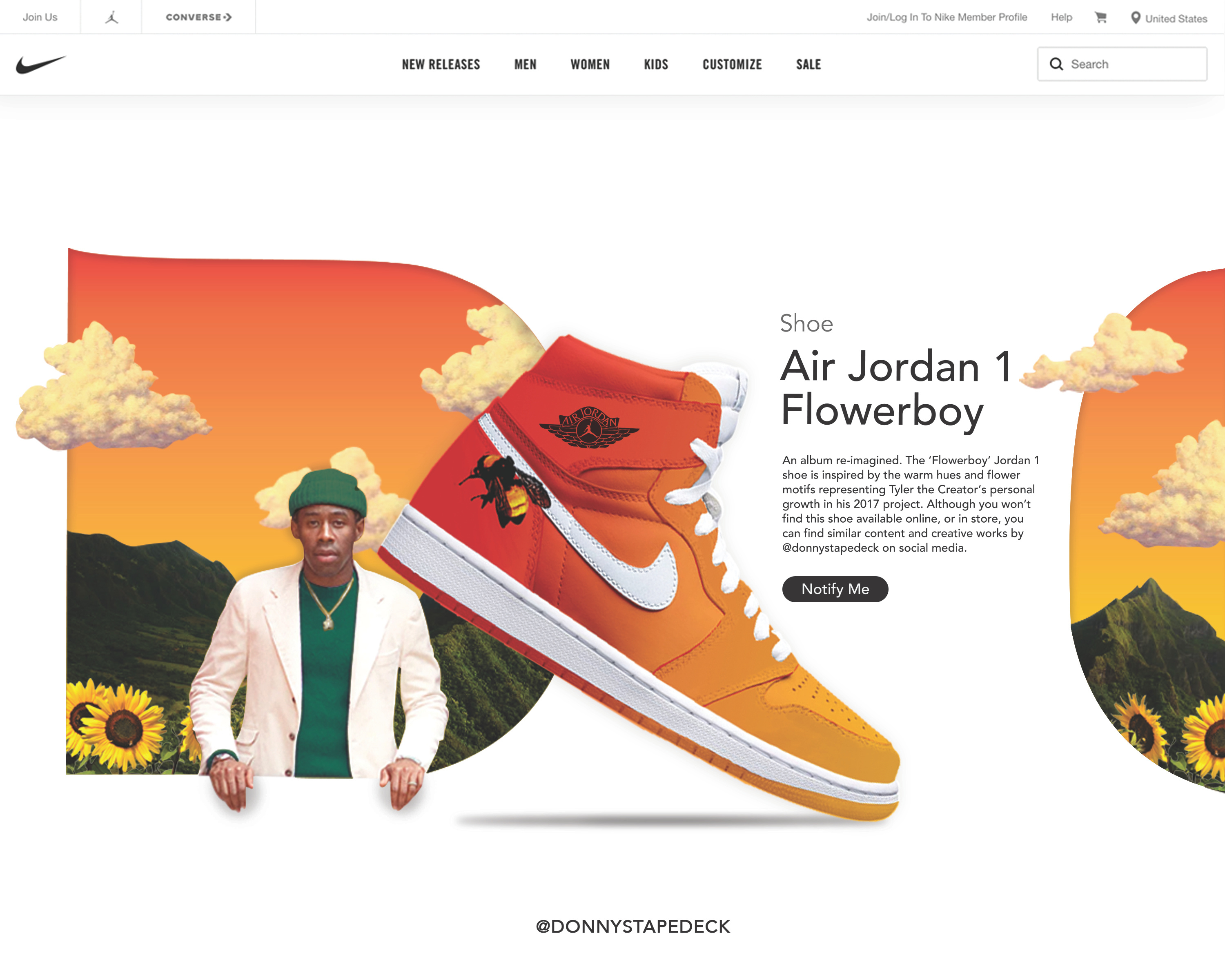 tyler the creator air jordan 1