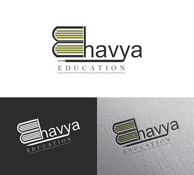 Bhavya Education logo logo design