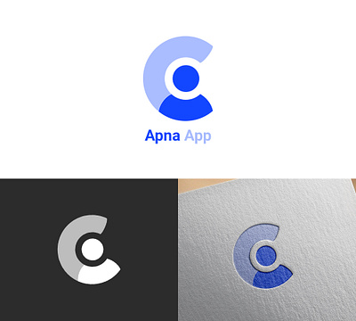 Apna App logo logo design