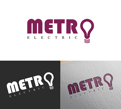 Metro Electric logo logo design
