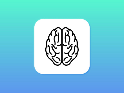 005 App Icon 005 app brain dailyui icon