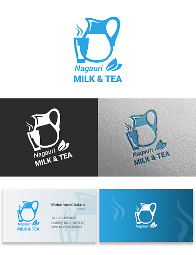 Nagauri Tea logo logo design