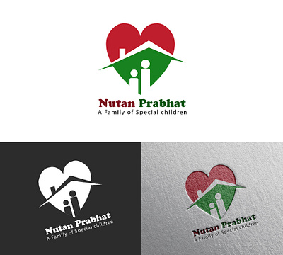 Nutan Prabhat logo logo design