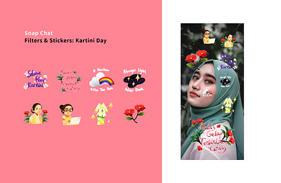 Kartini Day:Stikers illustrations stickers stikers