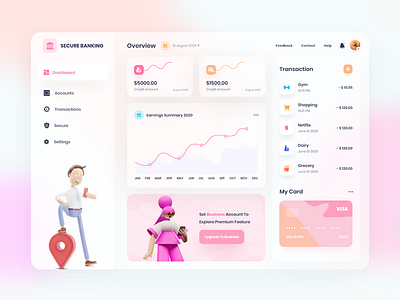 Banking Trend announcement boosted community deal design dribbble fresh new shots ui web