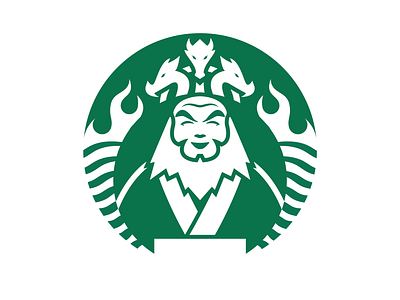 Jasmine Dragon airbender anime avatar ba sing se basingse design dragon firelord firenation jasmine jasmine dragon jasminedragon lastairbender logo logo design branding starbucks tea