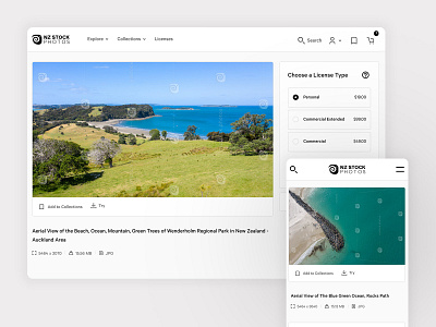NZStock Photos Website design logo minimal ui ui design uiinspiration uiux web webdesign website