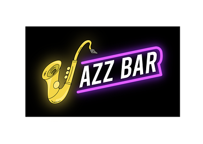 Jazz Bar branding design graphicdesign illustration jazz jazz bar logo logodesign logotype saxophone