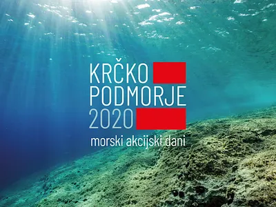 Promotion of Diving related Events in the City of Krk design diving facebook logo poster promotion