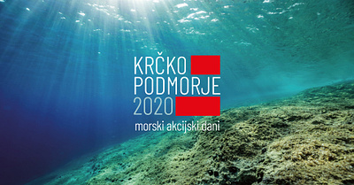 Promotion of Diving related Events in the City of Krk design diving facebook logo poster promotion