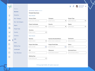 Form day mode flat design forms label navigation menu night mode notification placeholder section typography