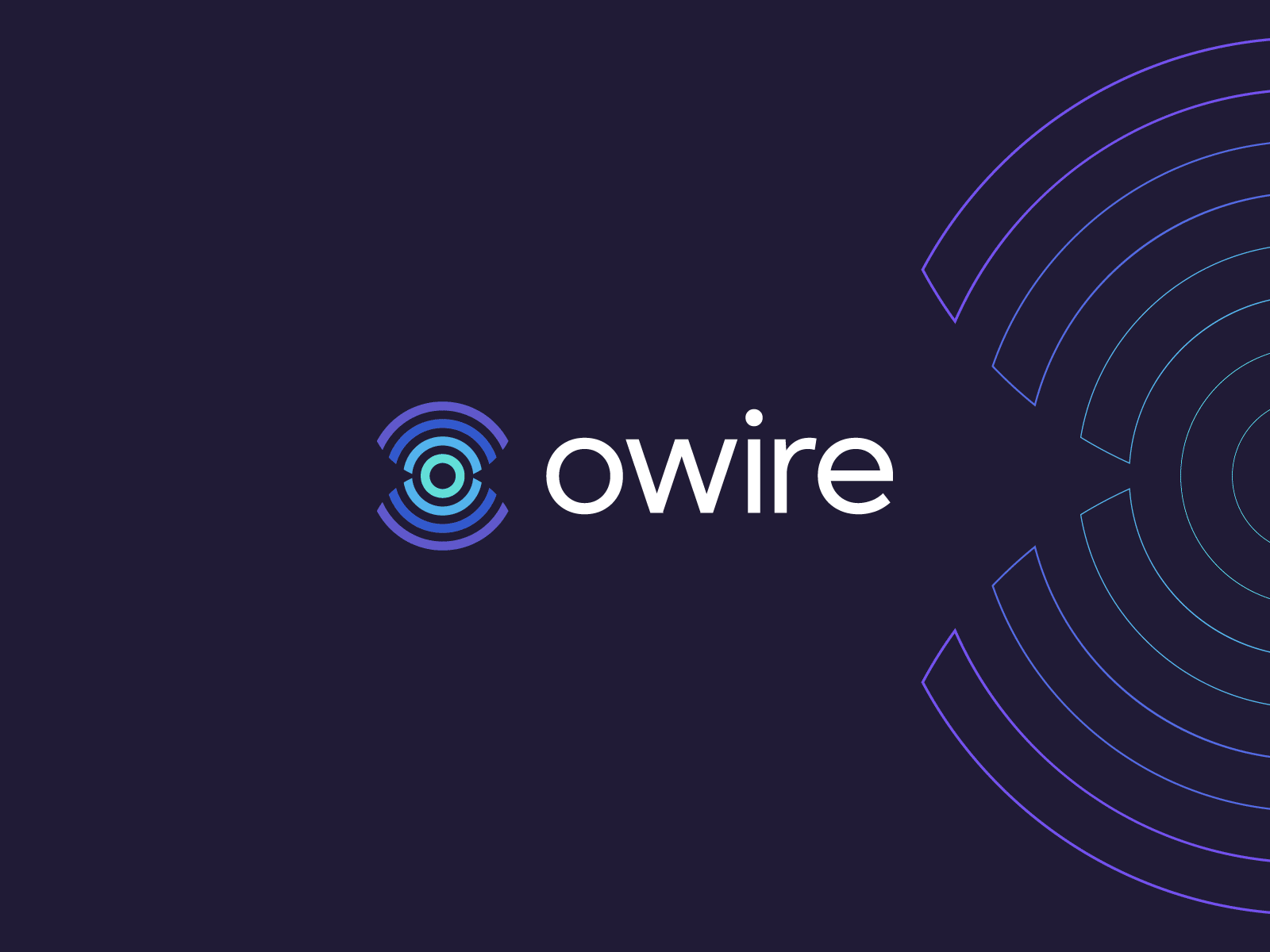 Owire | Logo and branding ai artificial intelligence branding branding and identity branding design cloud software logo identity branding logo design logo design branding o logo wifi connection sensors