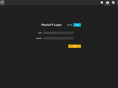 Phoria tv login