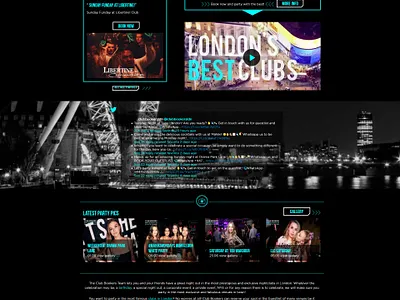 Club Bookers online booking responsive