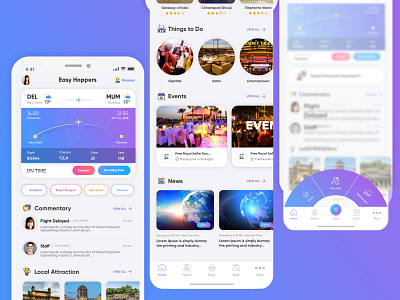 Flight and City Information about city comments feeds