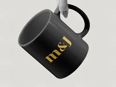 M & J - MUG (Black) art direction brand design branding cebu event events graphic design logo mark logo mark symbol merch mj mj design mj events mj setup mug mug design mug mockup mugs philippines setup