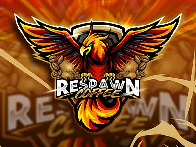 RESPAWN PHOENIX artwork esport esportlogo gaming logo illustration logo sport vector