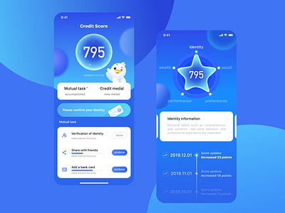 App Rebound 03 app card cards ui creditcard design tool ui