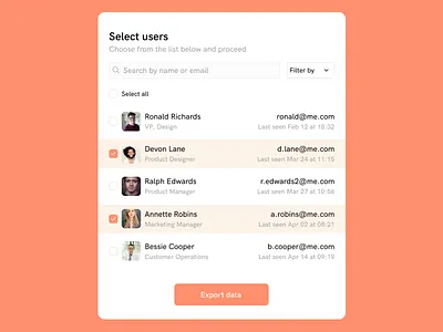 Dashboard user list app app design design minimal ui ui ux ui ux design ui design ux