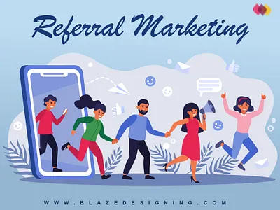 Referral Marketing animation branding design digital digital art digital illustration digital painting digitalart digitalmarketing illustration marketing marketing agency marketing campaign marketing collateral marketing site marketplace reference referral referrals typography