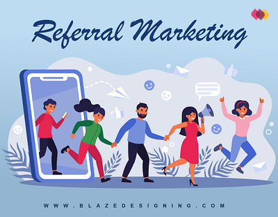 Referral Marketing animation branding design digital digital art digital illustration digital painting digitalart digitalmarketing illustration marketing marketing agency marketing campaign marketing collateral marketing site marketplace reference referral referrals typography