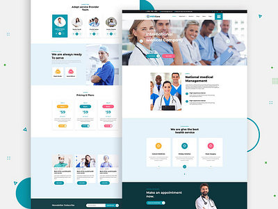 MEDCare – Medical and Health PSD Landing Page clinic dental dentist doctor health health care healthcare hospital individual psychologists medical psychiatrist