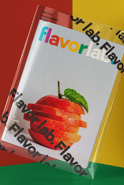 Flavor Lab book branding branding design editorial food graphicdesign logo science video youtube