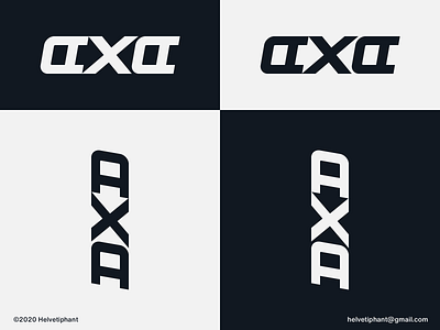 AXA - logo concept axa brand design branddesigner branding creative logo custom lettering custom logo logo logo design logo design concept logo designer logotype negative space logo typography wordmark logo