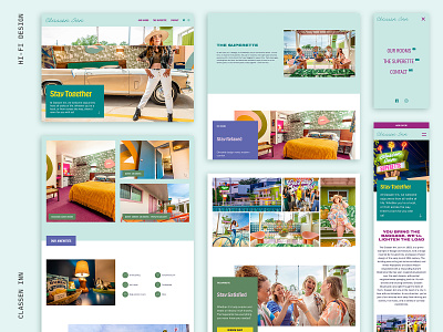 Classen Inn / Web Design design hospitality hotel logo oklahoma oklahoma city small business ui uidesign uiux uxdesign web layout webdesign