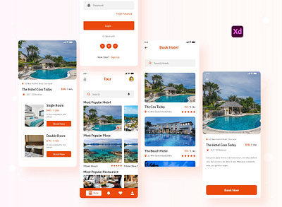 Hotel Booking App Design 2020 2020 design 2020 trend 2020 trends 2020 trendy app app apple booking app clean design creative agency creative app design digital agency dribbble best shop hotel app trendy xd
