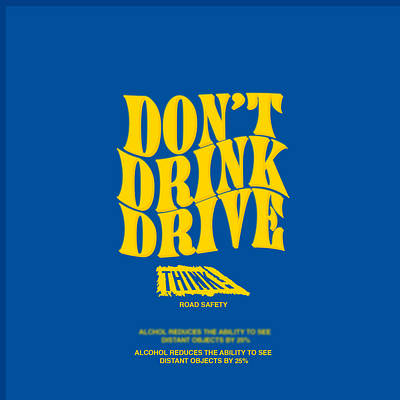 DON'T DRINK DRIVE 2d branding campaign illustration minimal typography ui