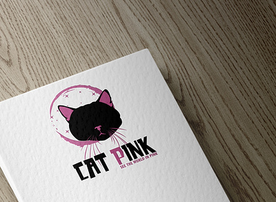 Cat Pink adobe photoshop advertising branding creative design graphic graphic design graphicdesigner illustration logo product