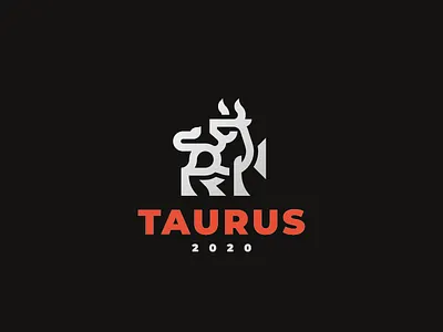 Taurus bull logo taurus