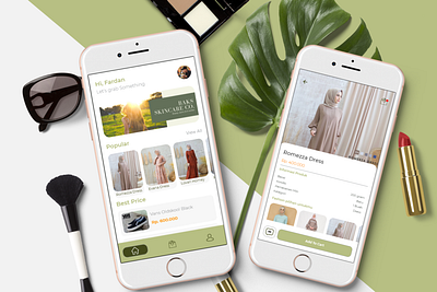 Mobile App - Butik Ku android app boutique e commerce ecommerce ecommerce app ios mobile app shopping ui