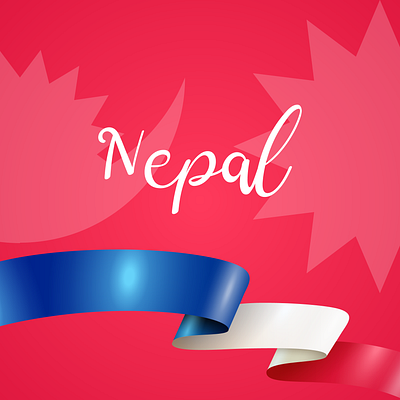 Nepal design vector
