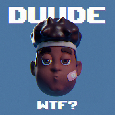 Duuude 3d character design