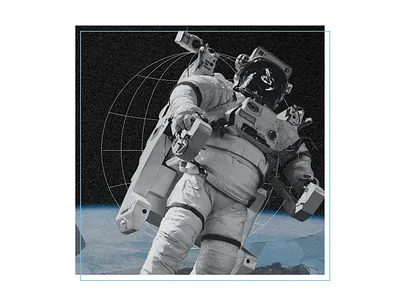 Losing Yourself art astronaut branding collage concept creative design digital earth floating globe graphic design graphicdesign illustration illustration art nasa outerspace space stars texture