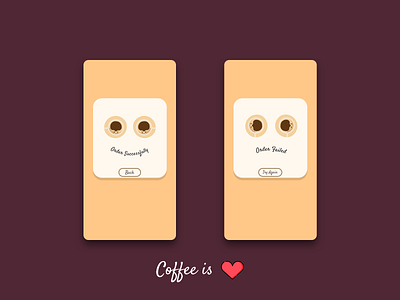 Daily UI 011 app coffee daily ui dailyui dailyuichallenge design flashmessage flat illustration ui unique design vector