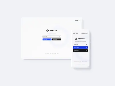 OPENOCEAN 2.0 - DeFi Currency Exchange app bitcoin blockchain btc crypto minimal minimalist ui ux wallet