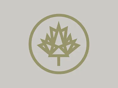 Momentum Maple Leaf / Logo brand brand identity branding canada design identity leaf logo logo design logo identity maple leaf mark minimal symbol