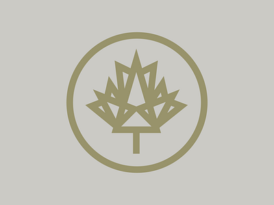 Momentum Maple Leaf / Logo brand brand identity branding canada design identity leaf logo logo design logo identity maple leaf mark minimal symbol