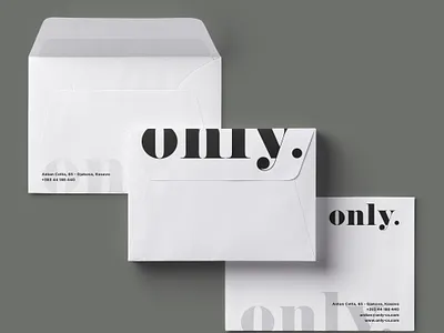 Corporate Identity for Only. - Creative Studio brand identity branddesign branddesigner branding branding design design envelope envelope design envelope mockup graphic design graphicdesigner graphicdesigners logo logo designer logodesigner logodesigners