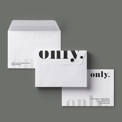 Corporate Identity for Only. - Creative Studio brand identity branddesign branddesigner branding branding design design envelope envelope design envelope mockup graphic design graphicdesigner graphicdesigners logo logo designer logodesigner logodesigners