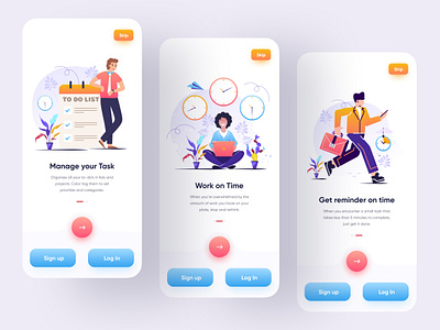 Task management on boarding 2020 trend app design app ui ios app design management management app minimal mobile design onboarding product design reminder reminder app task app task list task management app task manager to do list todo app todo list ui ux