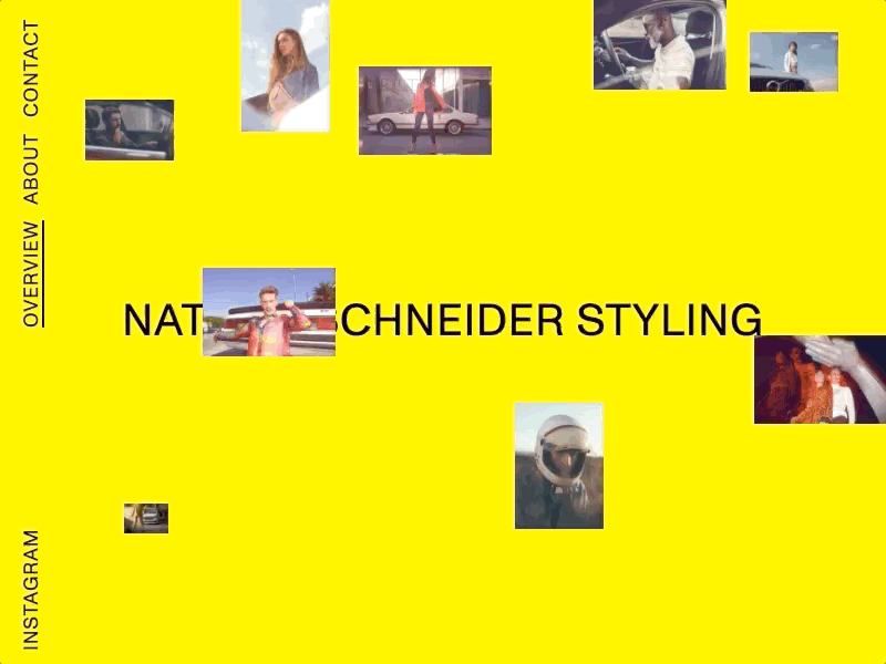 Natalie Schneider Styling animation digital fashion motion photography shuffle styling transitions web