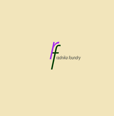 radnikafoundrylogo 30daylogochallenge art design icon illustrator logo logocore radnikafoundry type typography vector